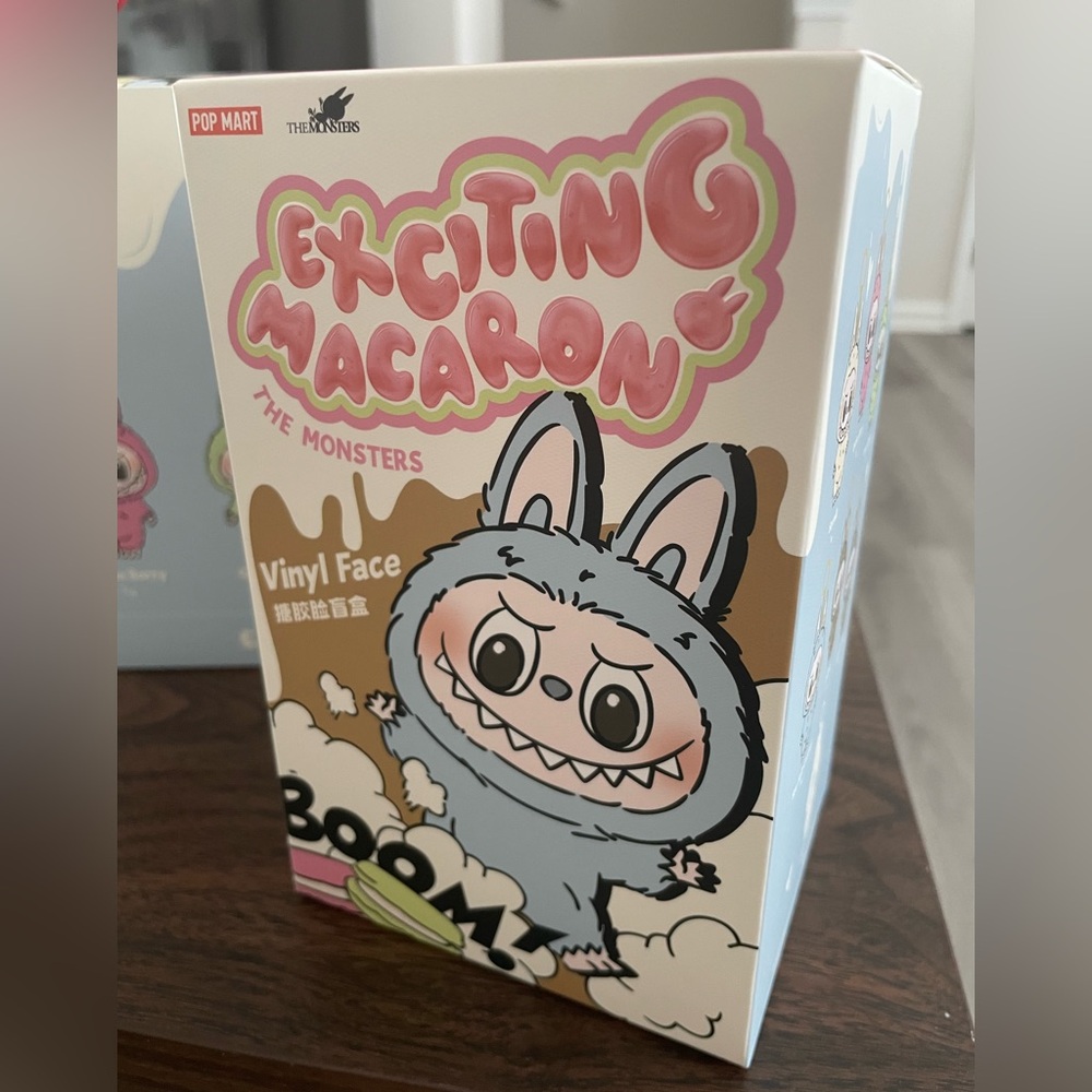LABUBU x Exciting Macaron Vinyl Face Figure BLIND BOX